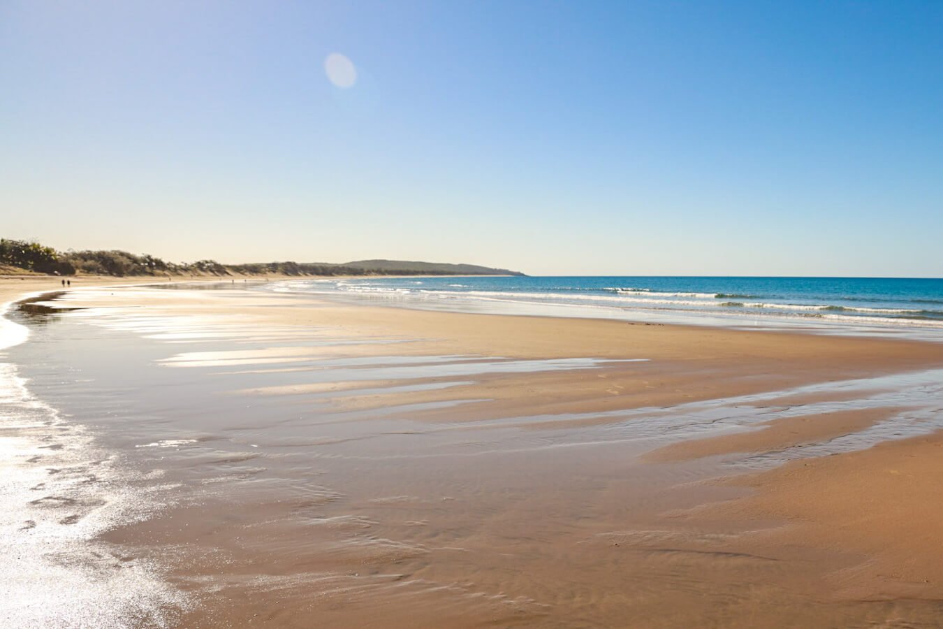 Agnes Water beach - one of the best walking activities to do if visiting.