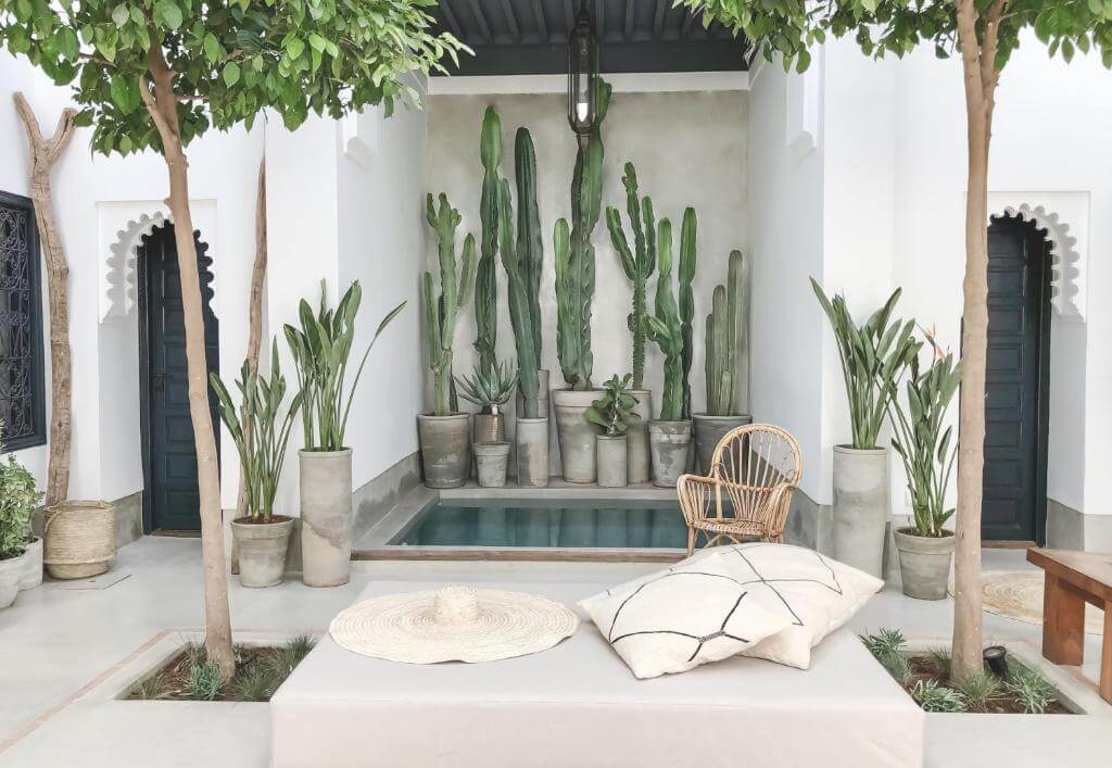 Riad Dar-K with swimming pool is one of the best riads to stay in Marrakech