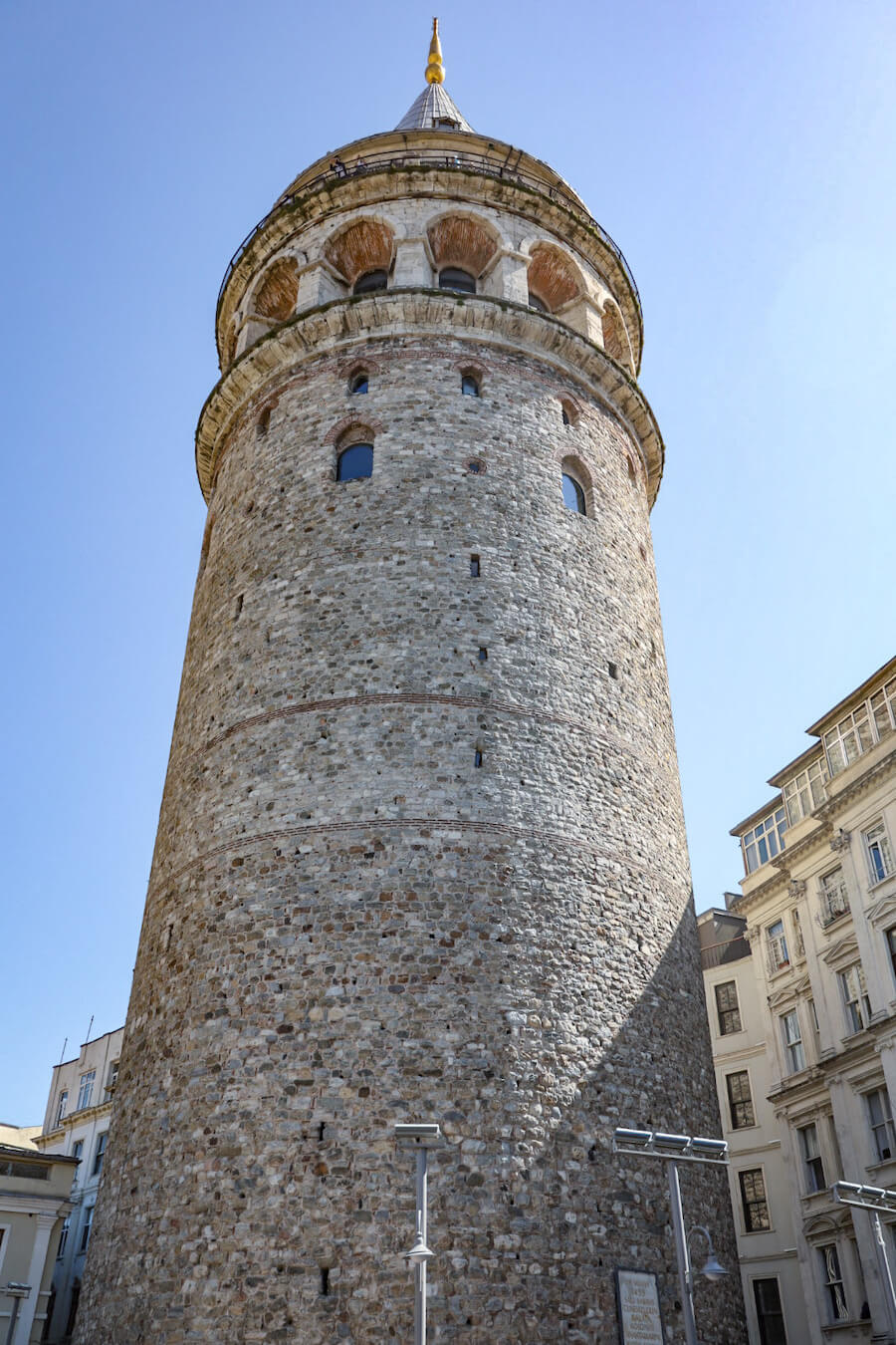 The Galata Tower in Istanbul is an iconic building in Istanbul - a definite place to visit over 4 days.