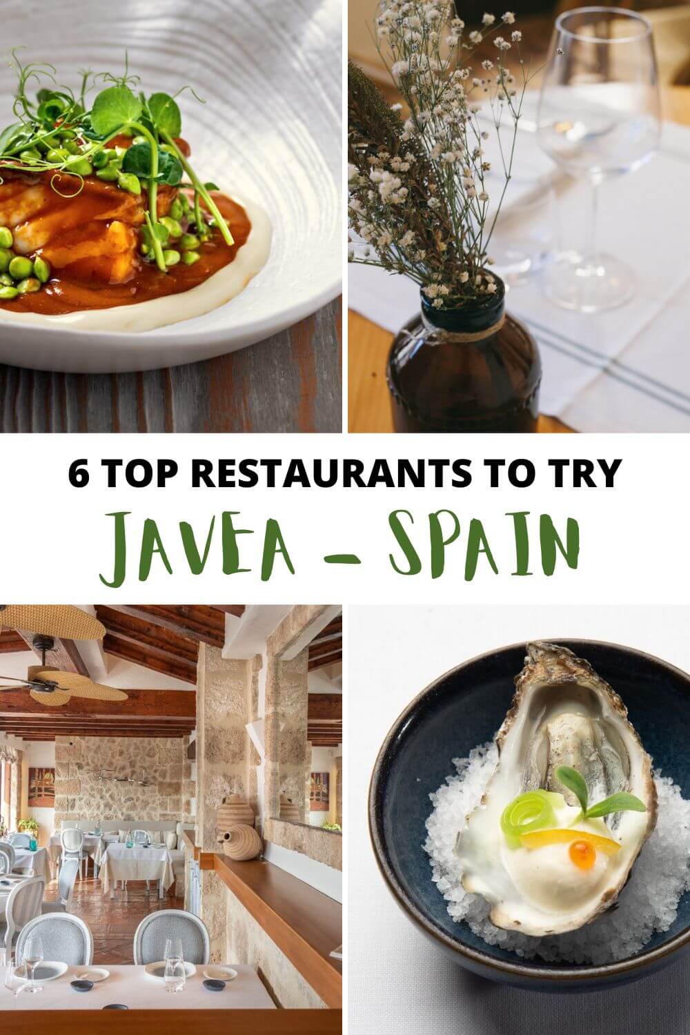 Image for readers to save on 6 top restaurants in Javea, Spain.