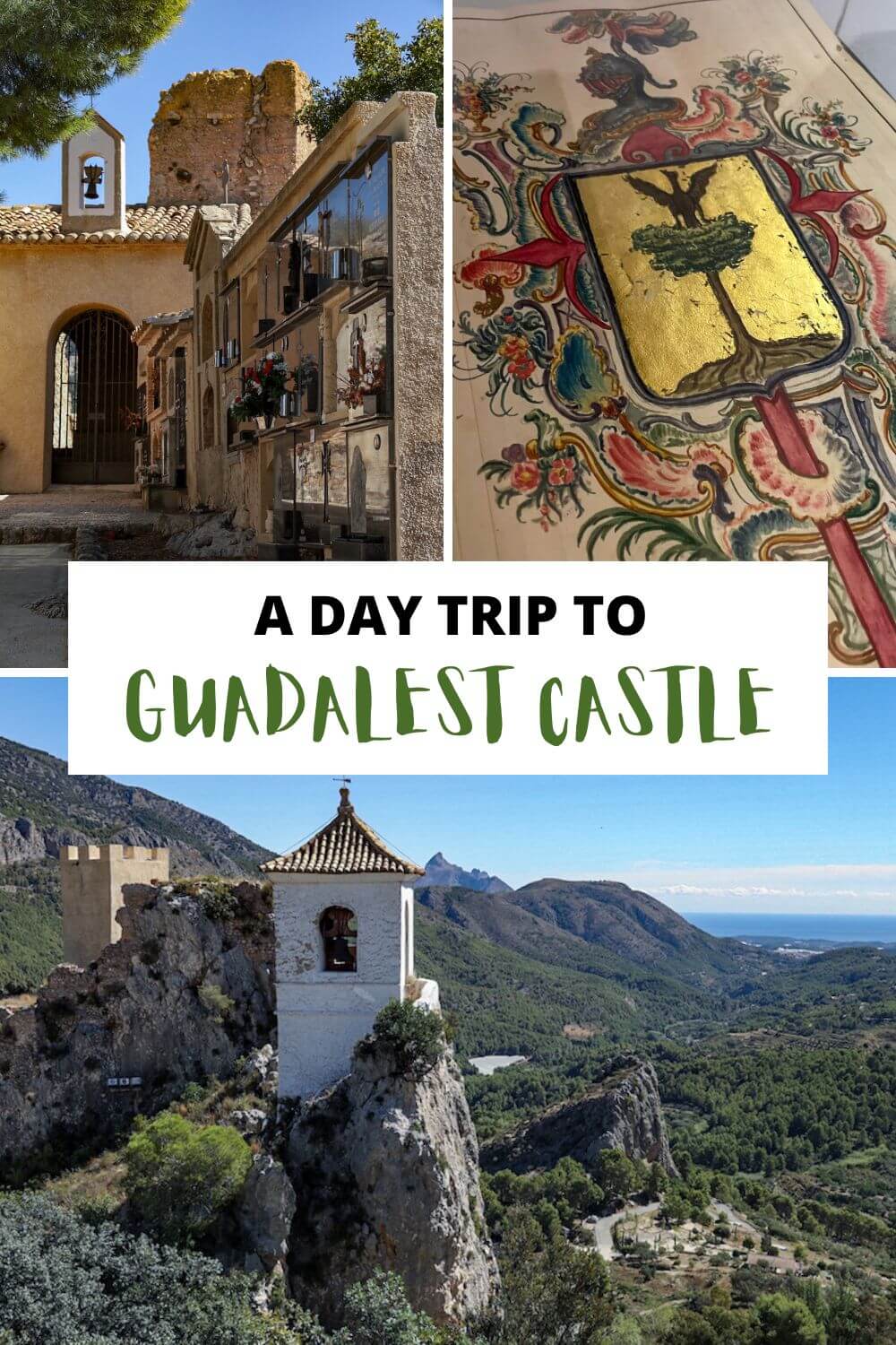 An image for readers to save - A day trip from Javea to Guadalest Castle