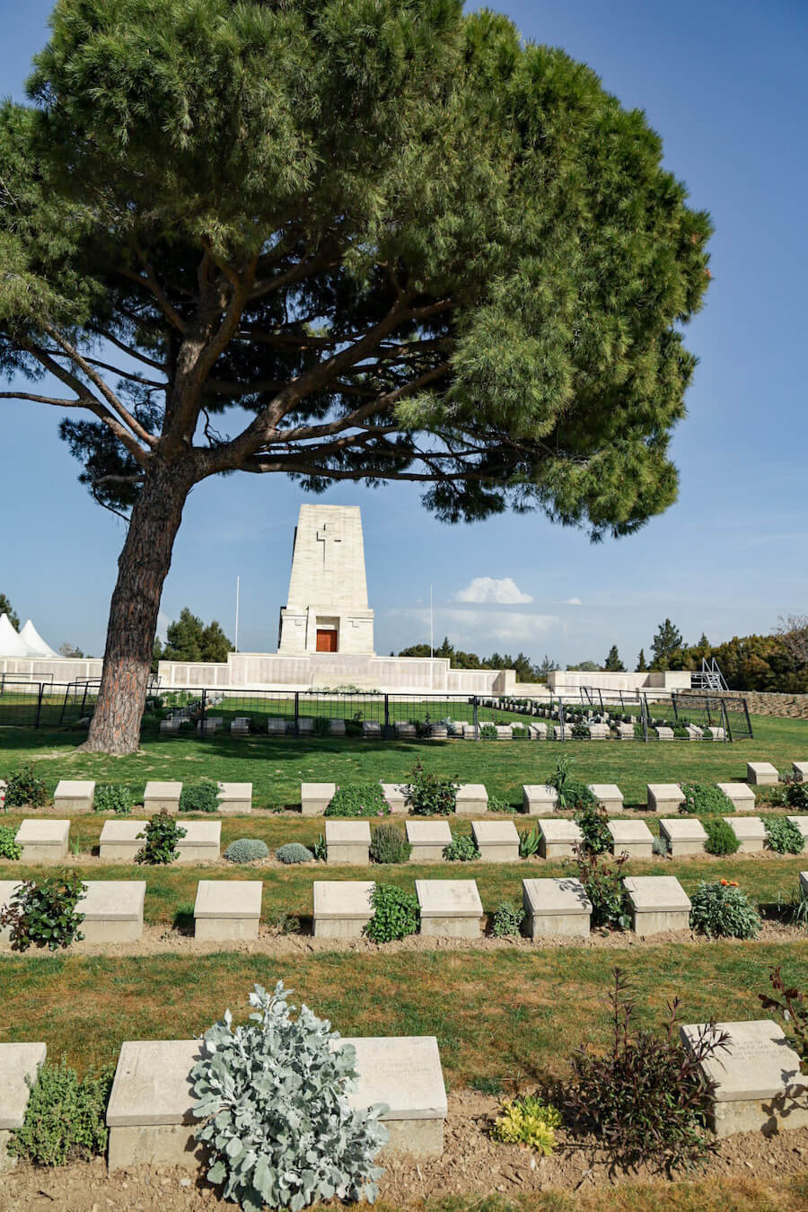 The Lone Pine Memorial and Cemetery in Gallipoli Turkey