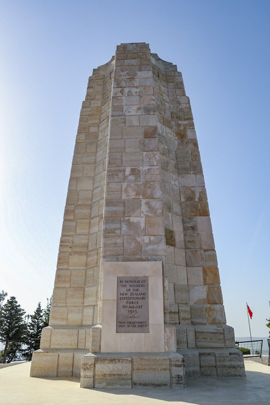 Chunuk Bair Memorial at Gallipoli, Turkey