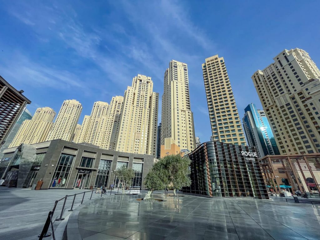Dubai Marina skyline