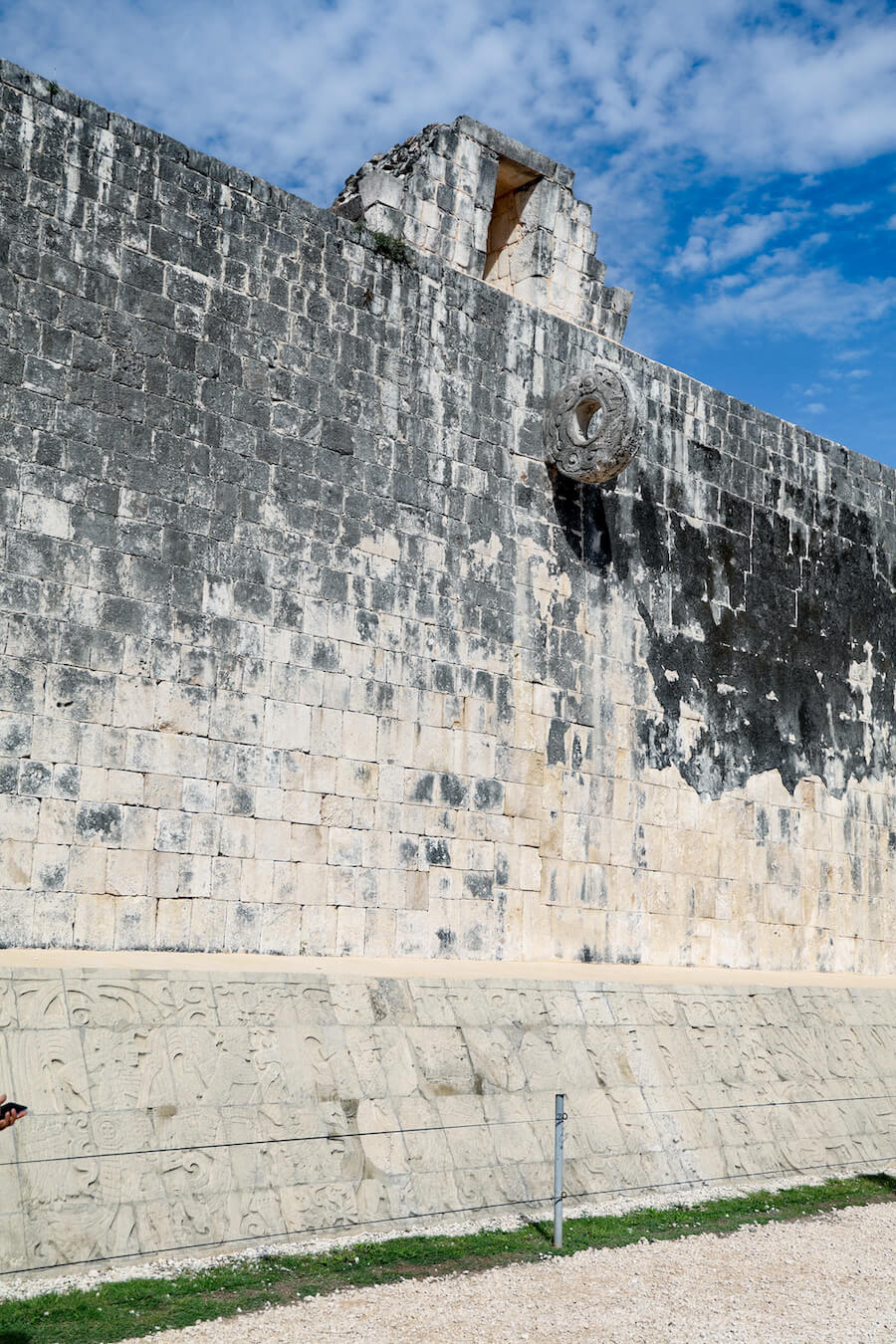 The Great Ball Court hoops at Chichén Itzá