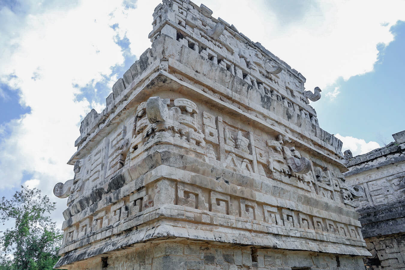 The Nunnery and the Iglesia with motifs of Chaac the Mayan God of Rain.