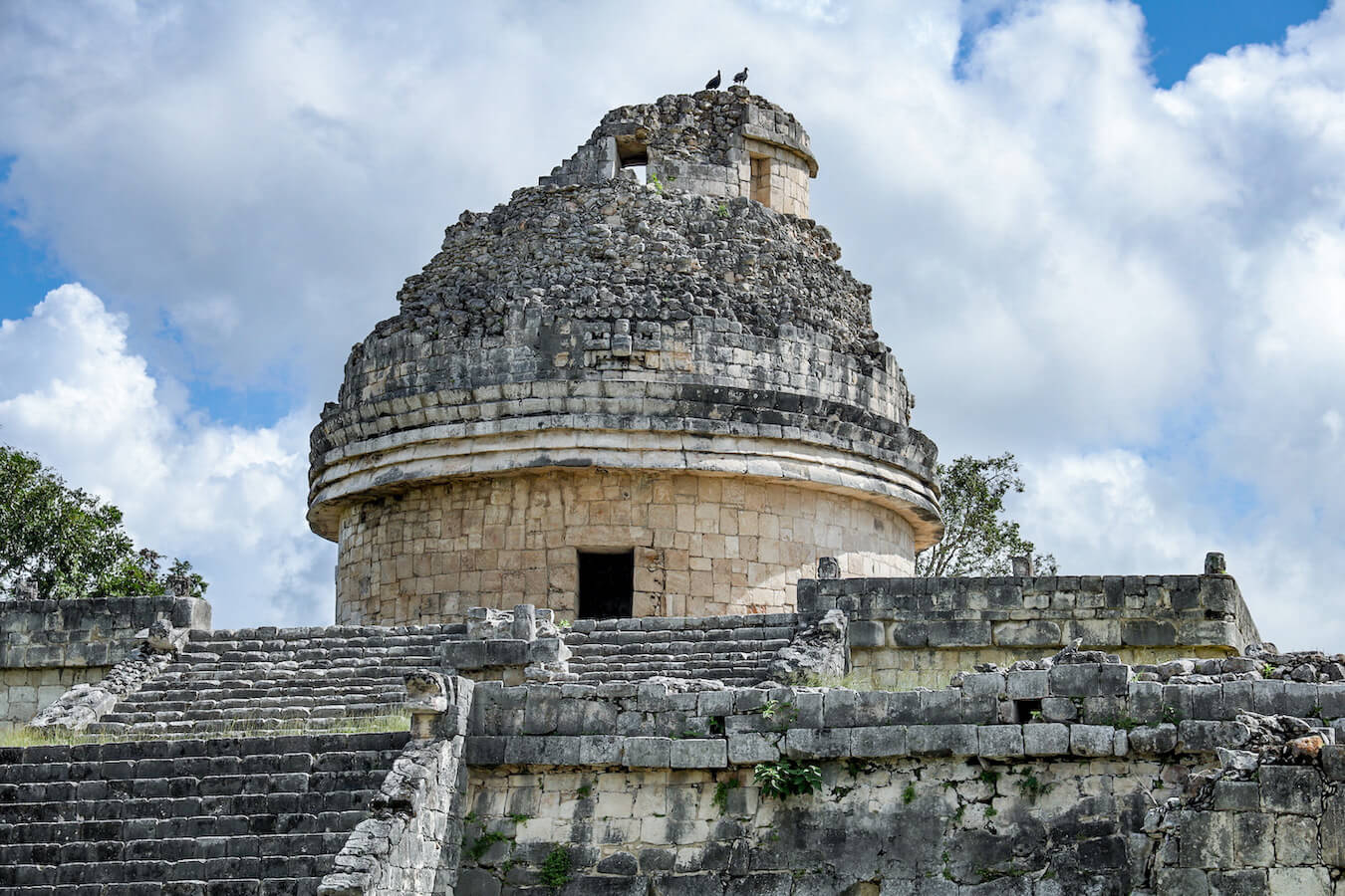 The Observatory or Caracol as it's also known at Chichén Itzá - our self-guided tour helps visitors understand this impressive structure without an organised group tour