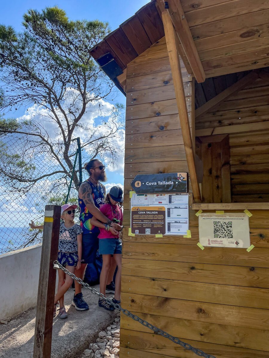 Ranger hut in Montgo Natural Park