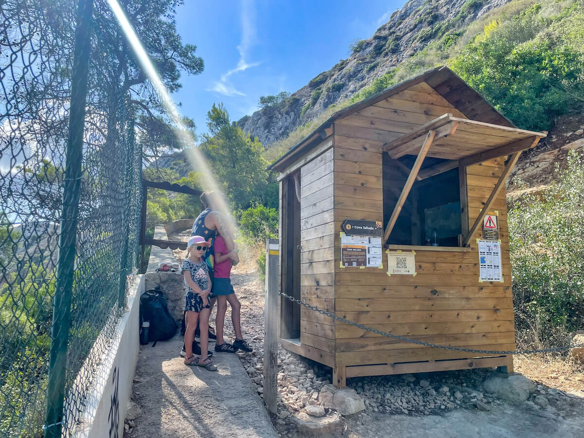 Ranger hut in Montgo Natural Park