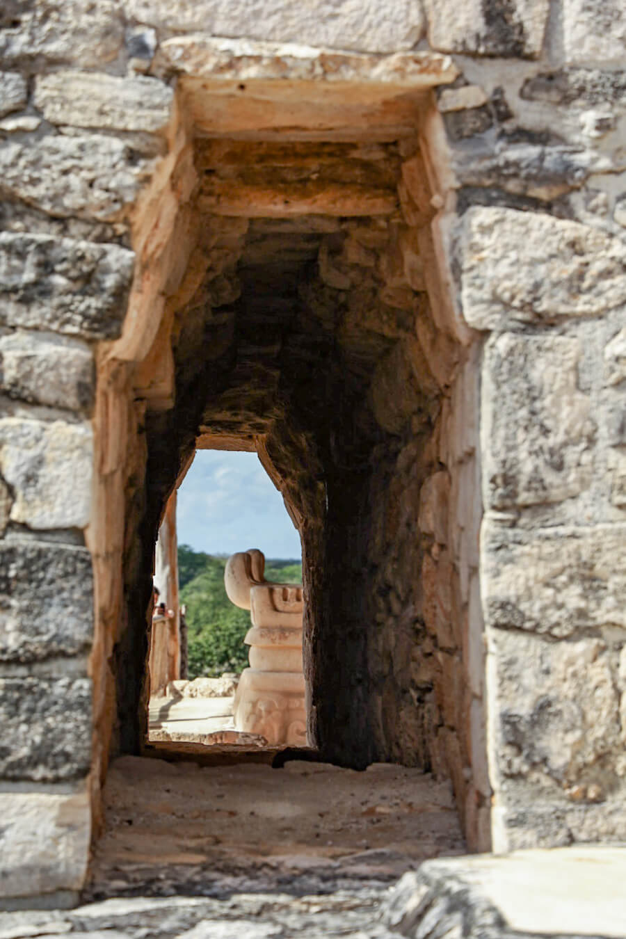 Archeological ruins in Mexico