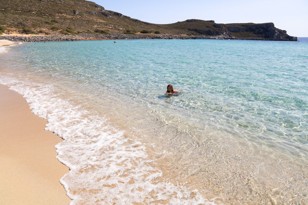 One of the most beautiful places in the Peloponnese - Simos Beach