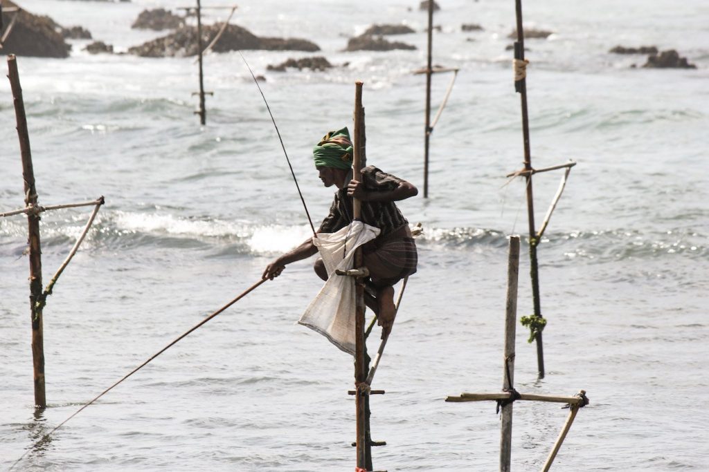 Stilt fisherman of Koggola - Sri Lanka Travel Blog