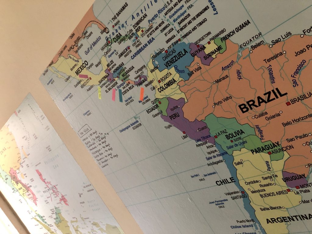 Travel around the world and blog