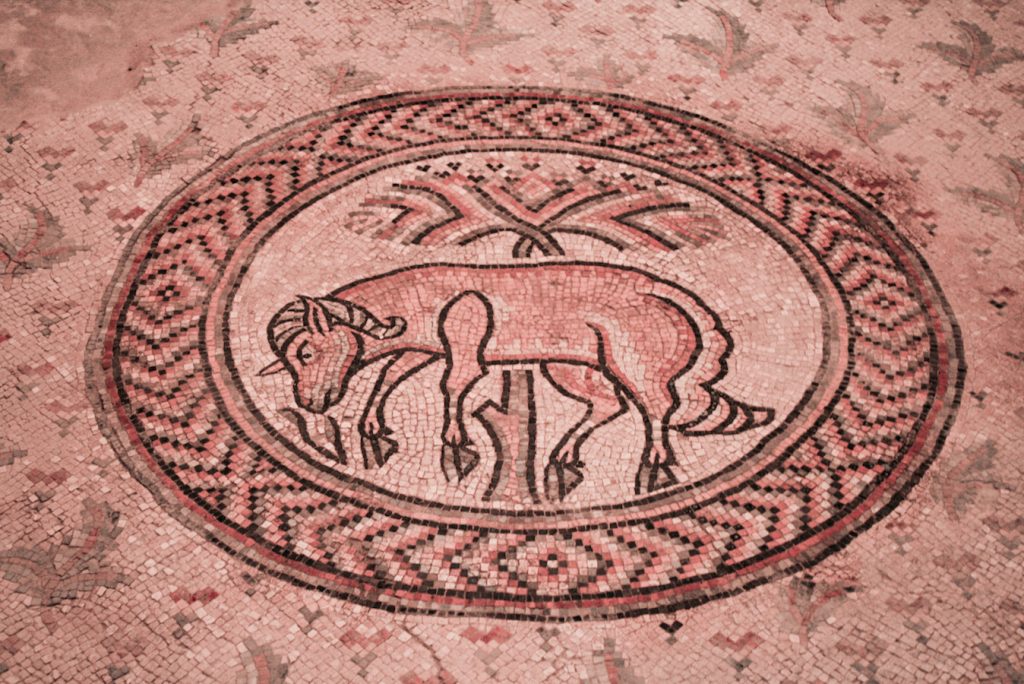 Madaba mosaic - Jordan itinerary