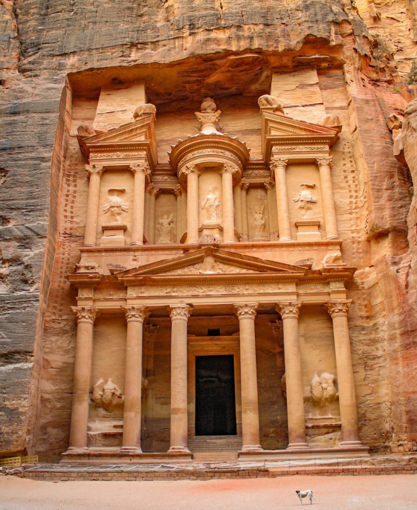 The Treasury - Petra - Jordan itinerary