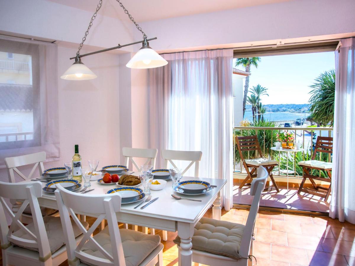 Views towards the sea from a holiday home in Xabia Port - Javea, Spain