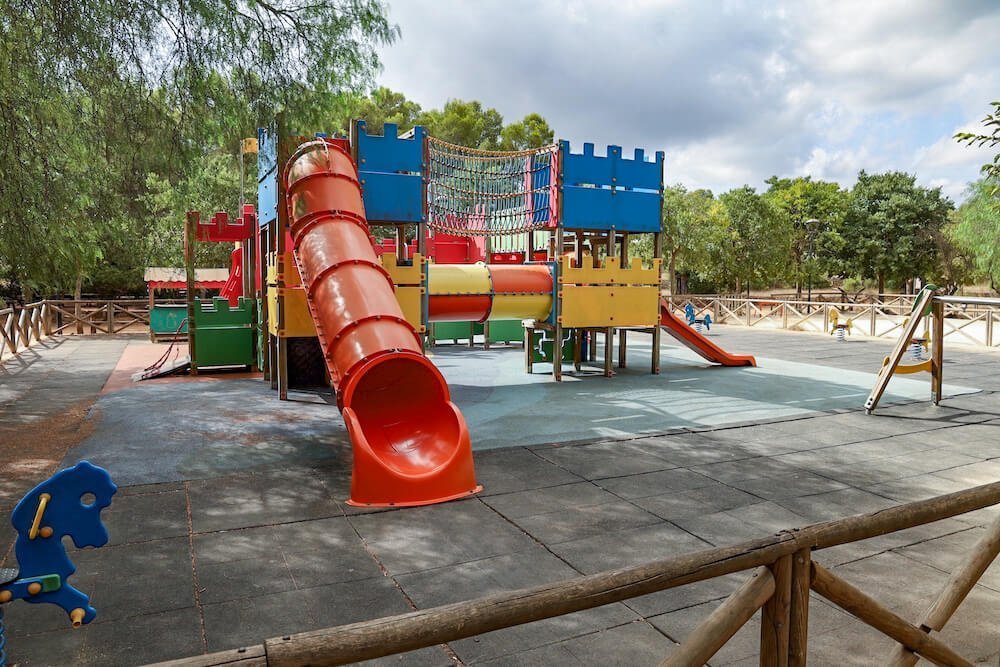 Pinosol playground in Javea Spain