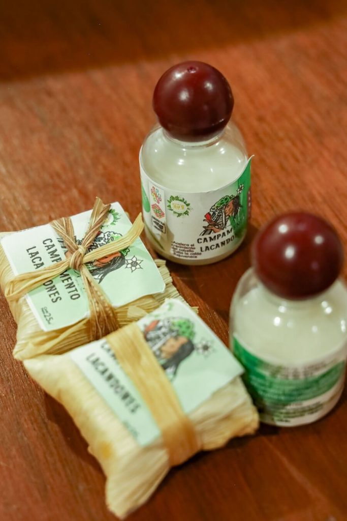 Campamento Lacandones - soaps and creams