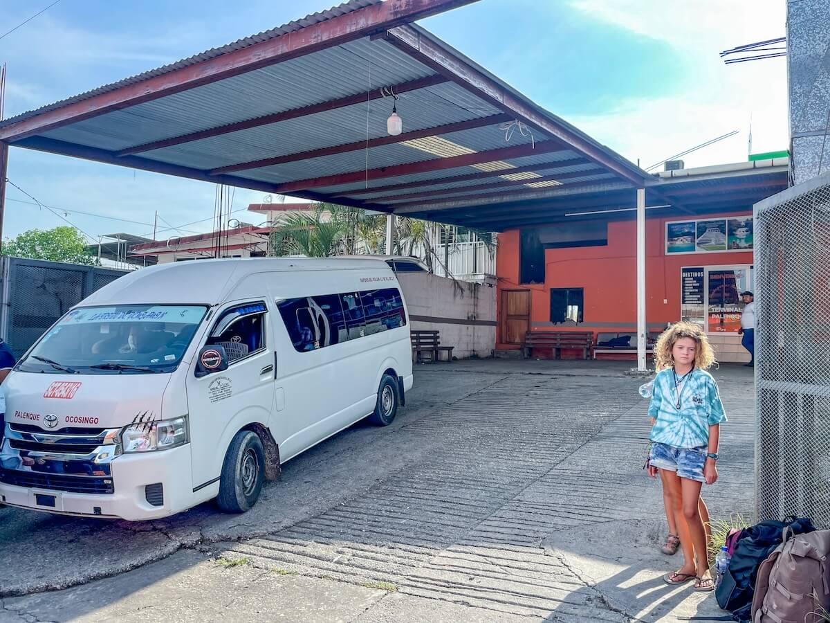 The Collective / Colectivo / Public transport depot in Palenque
