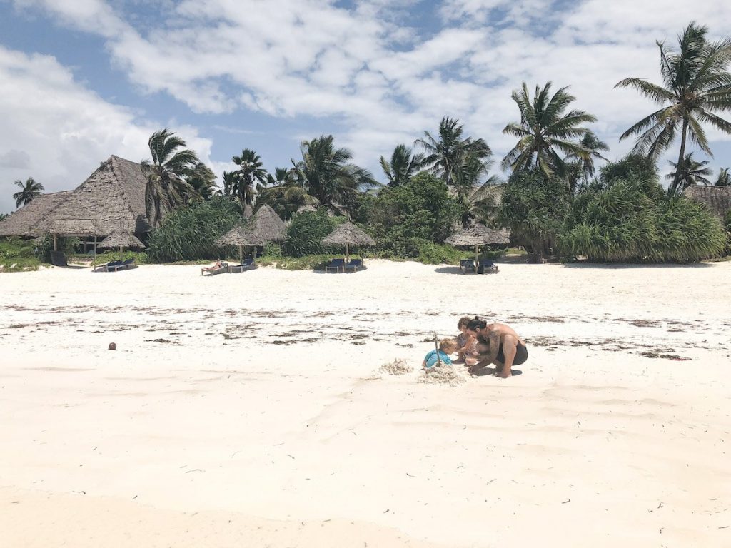 Beach holiday, beachfront villas.
