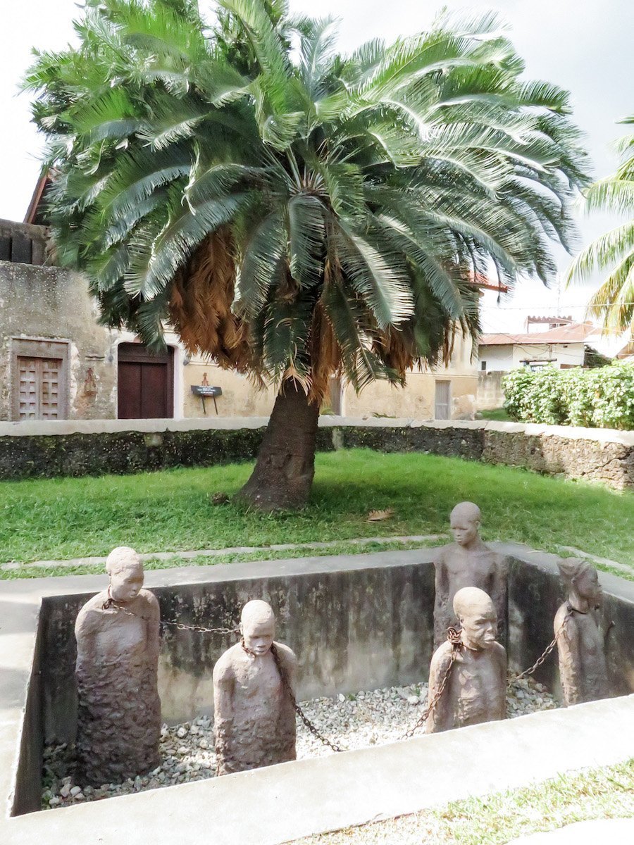 Slave Trade Exhibit Stone Town.