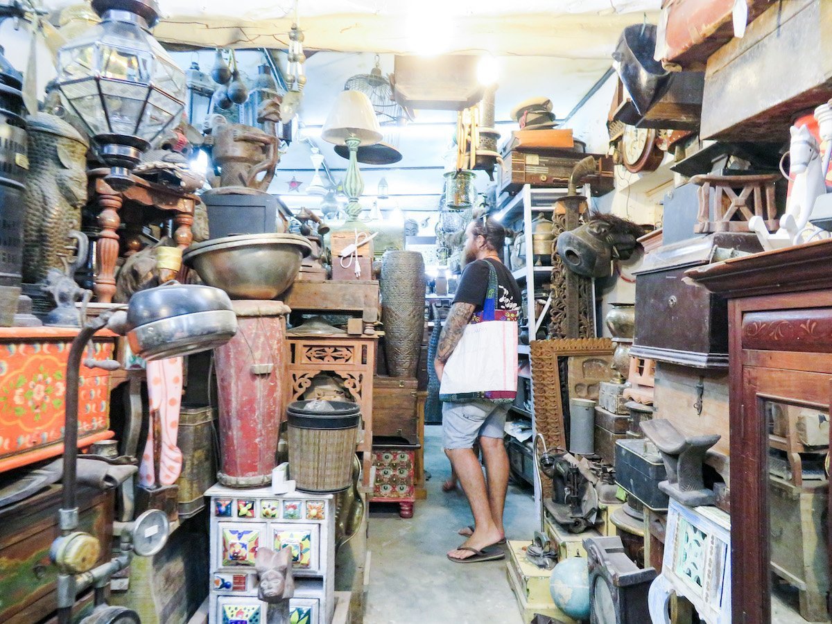 Shopping in Stone Town, Zanzibar.  