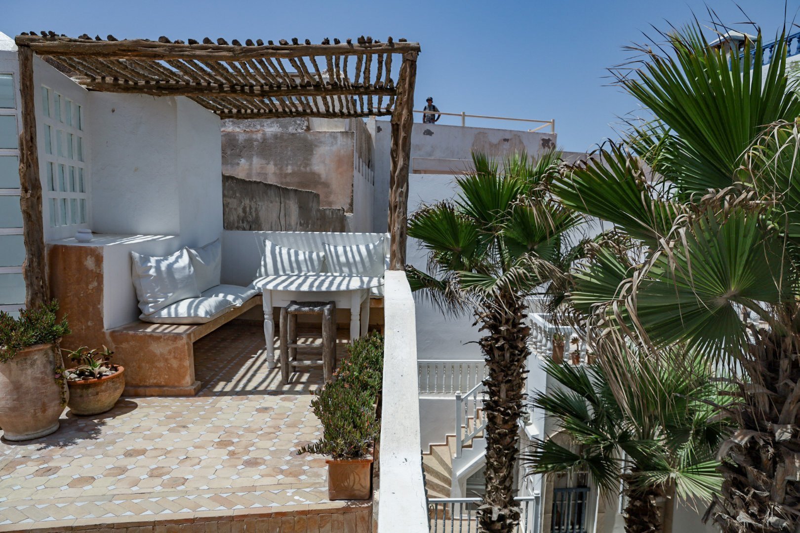 The rooftop views from Baladin Riad