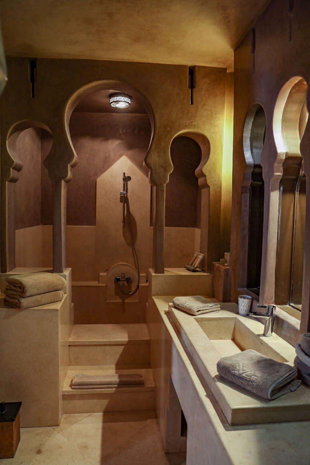 The bathroom in Riad Dar Maya