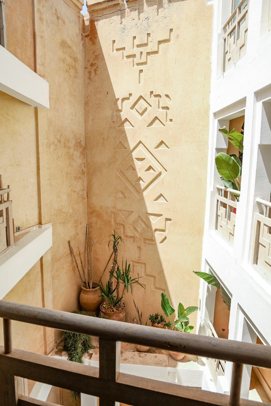 The bedroom view in Riad Dar Maya