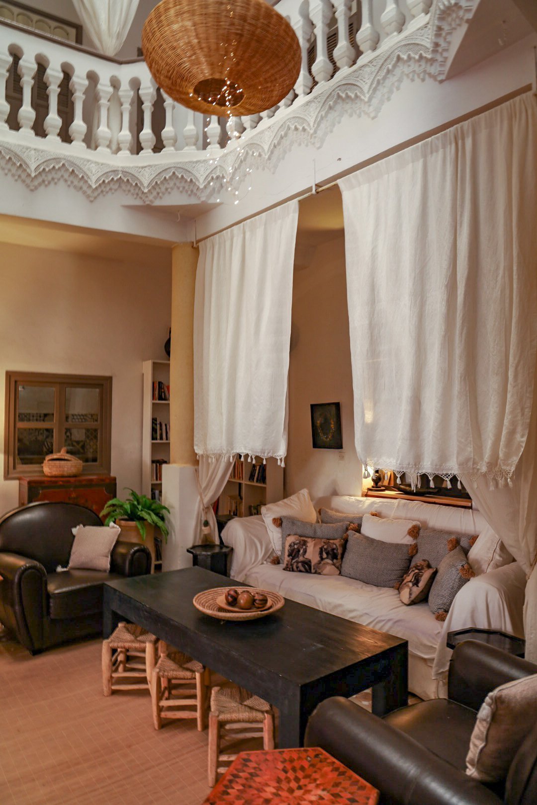 The entrance of riad Lyon Mogador