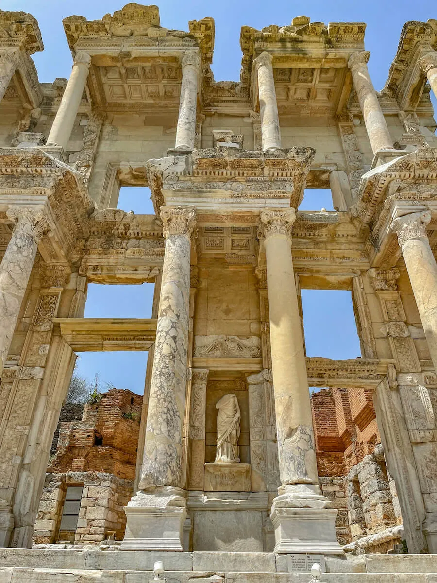 Ephesus or Efes near Izmir - incredible ruins to visit, a popular tourist destination.