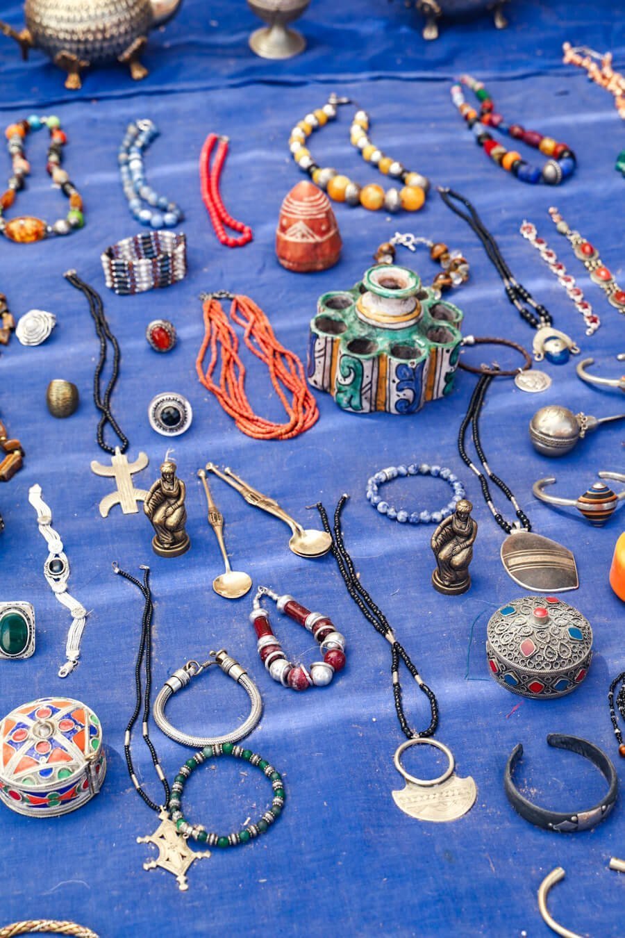 Berber trinkets and treasures for sale