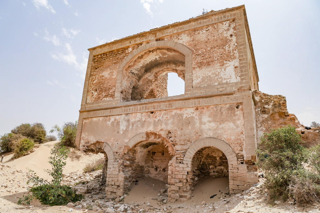 Dar Sultan Palace ruins near Essaouira in Morocco are one of the best things to do while there on holiday.