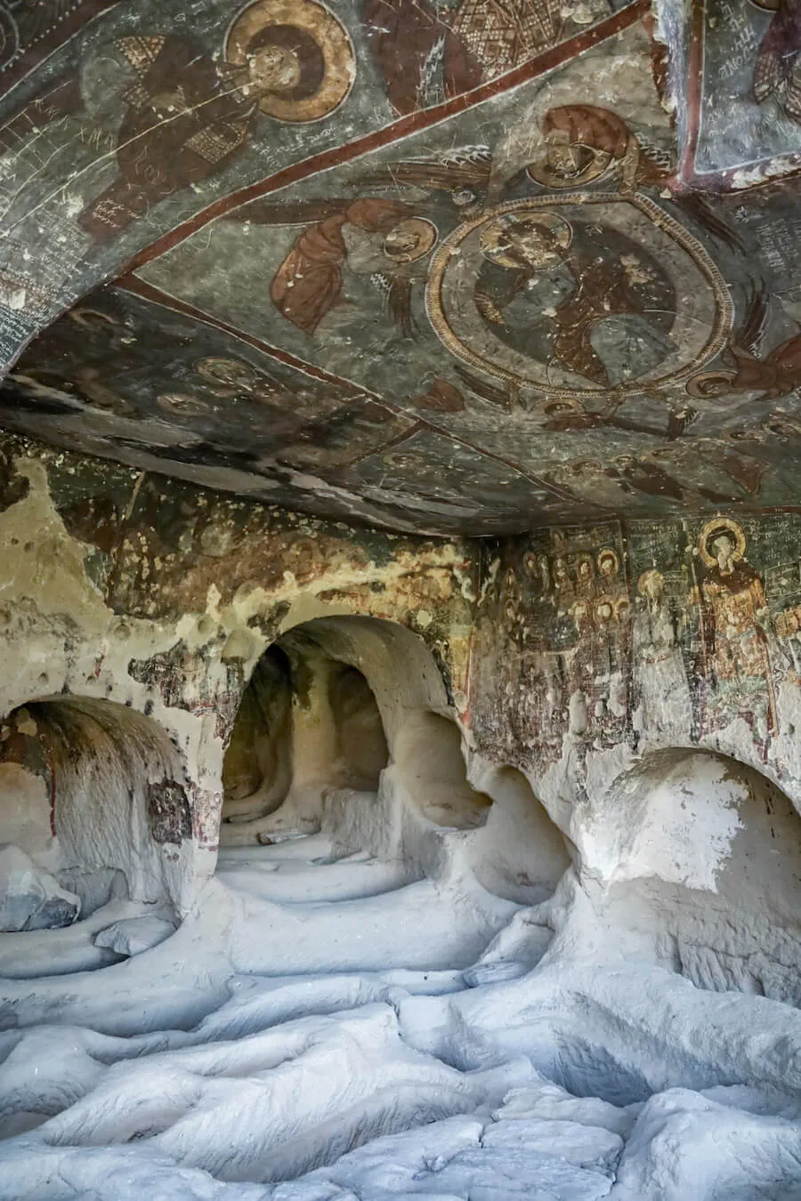Konak church and frescoes in Ihlara Valley - Cappadocia is full of historic sites and things to do