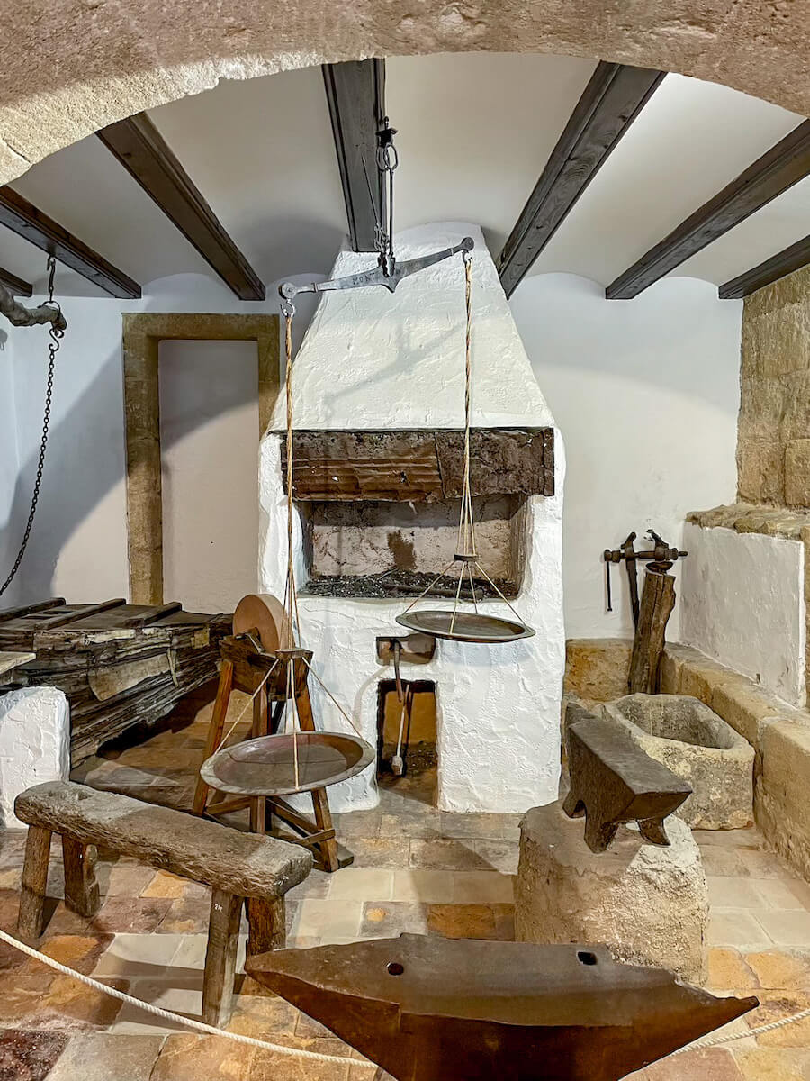 Display in the Archaeological and Ethnographic Museum in Javea / Xabia Historic Centre