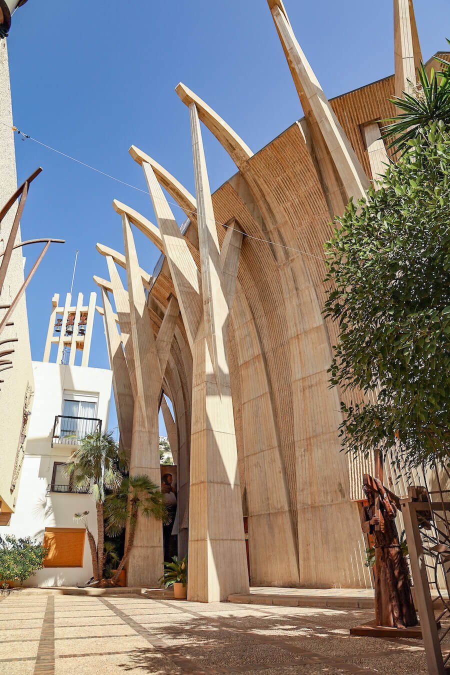 The Iglesia Nuestra Señora de Loreto in Javea / Xabia - a popular place to visit.
