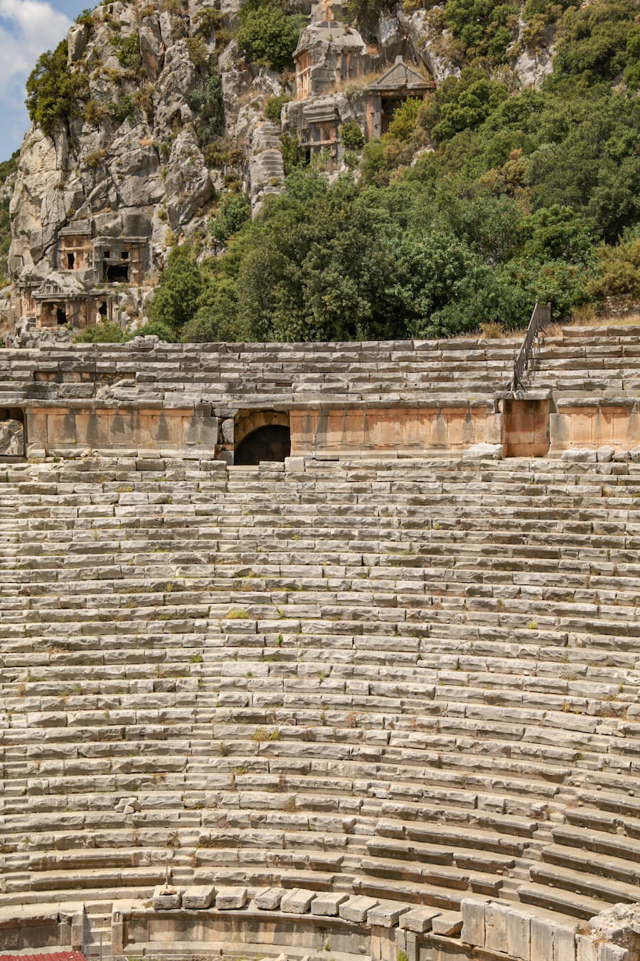 Ancient city and theatre in Turkey - A visit to the Myra Ruins in Demre is a good thing to do for travellers visiting Kas Turkey