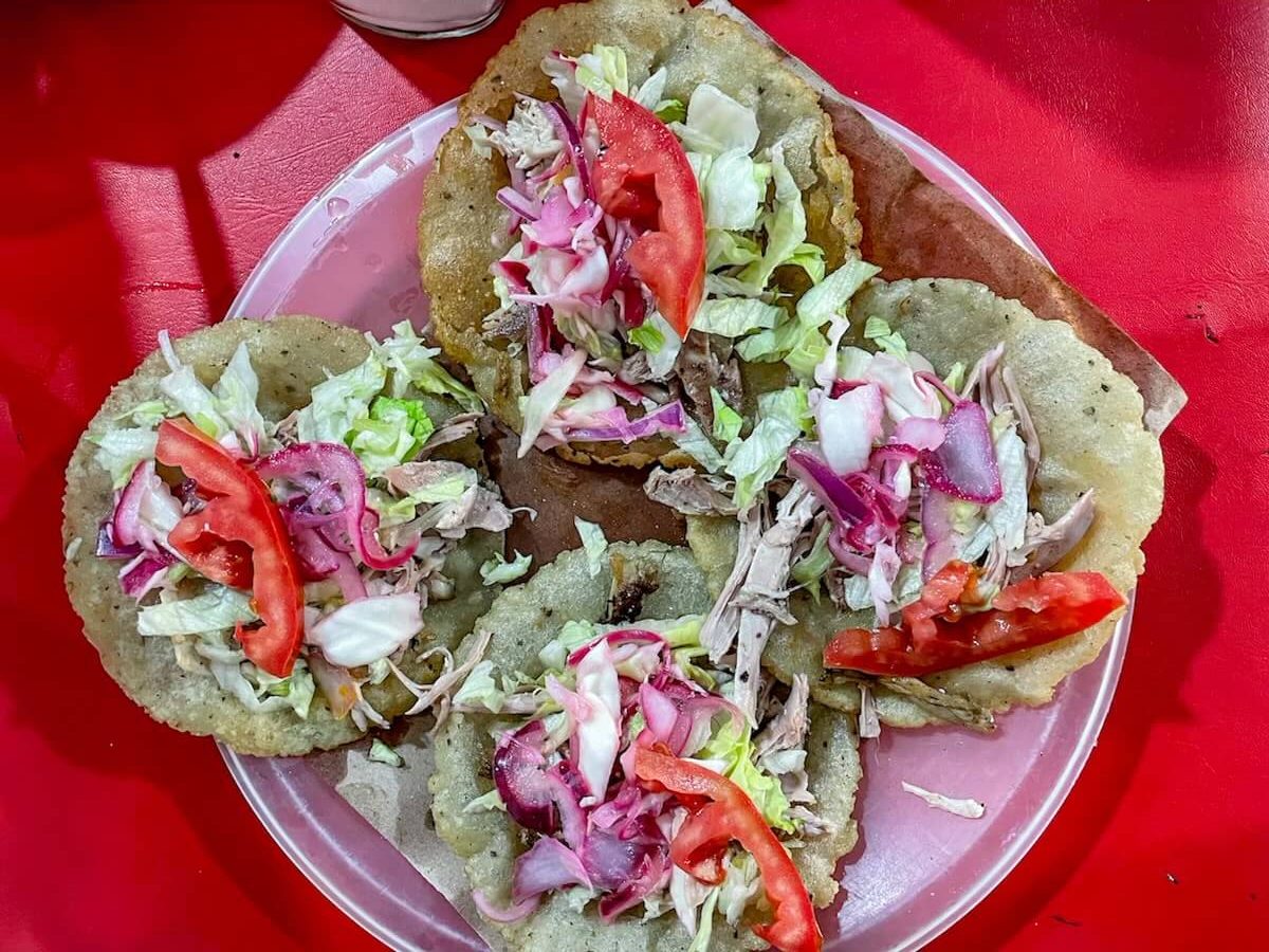 Delicious authentic Mexican food in Valladolid