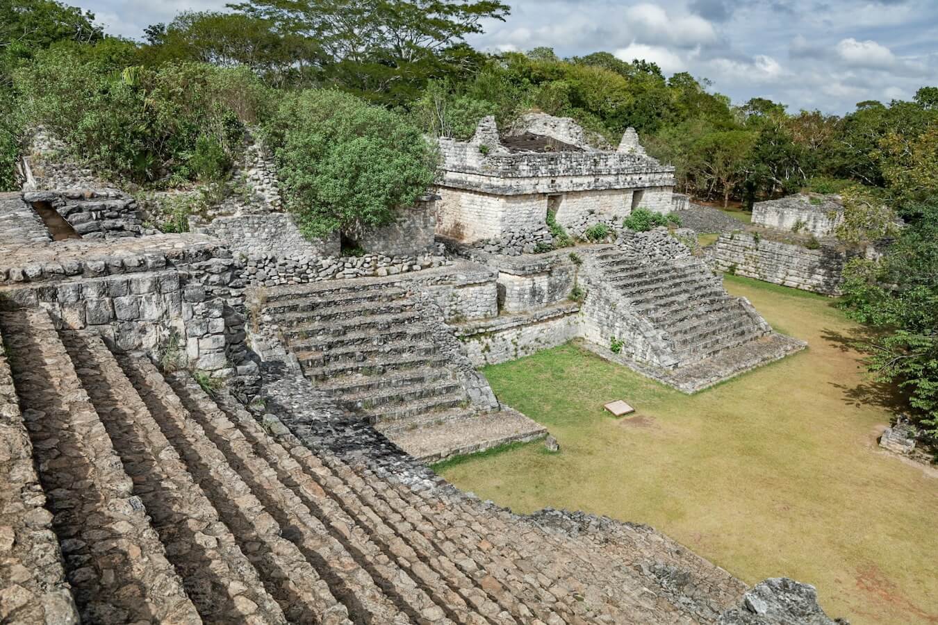 The lesser popular ruins of Ek'Balam near Valladolid.