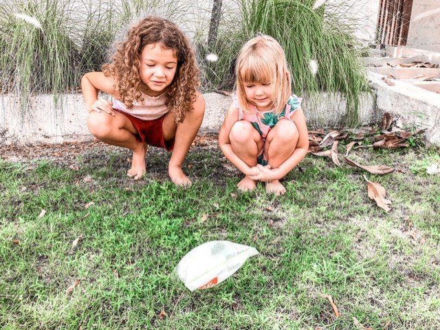 the exploding ziplock bag, outdoors