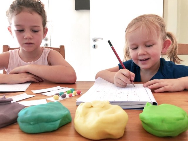 Best cooked play-dough recipe, learning with play-dough