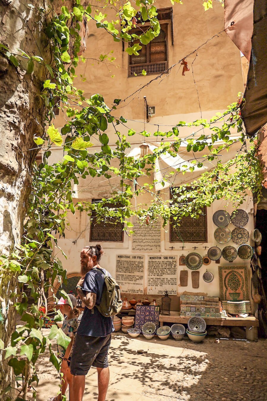 The Henna Souq in Fes Medina