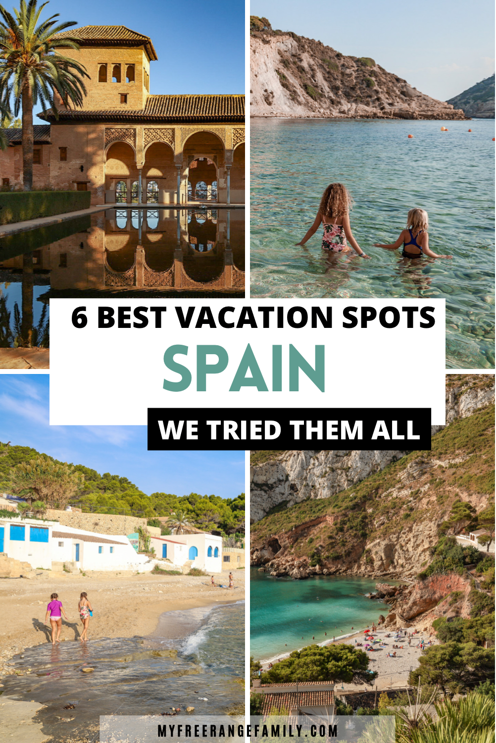 Pin for pinterest on the best vacation spots in Spain