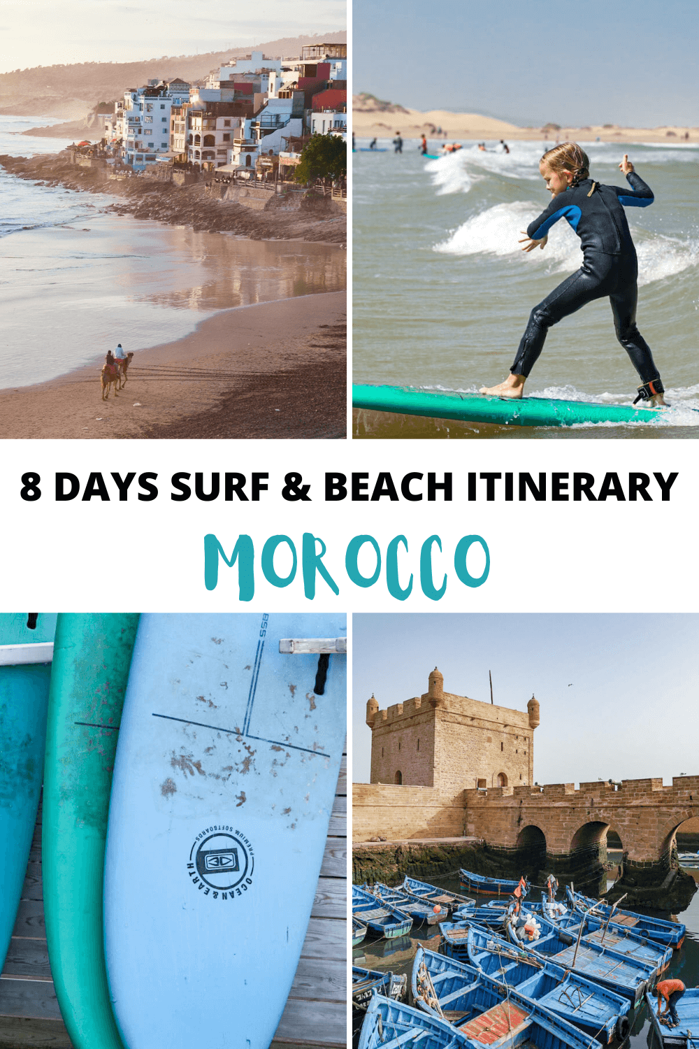 Image for saving an 8 days surf and beach itinerary for Morocco