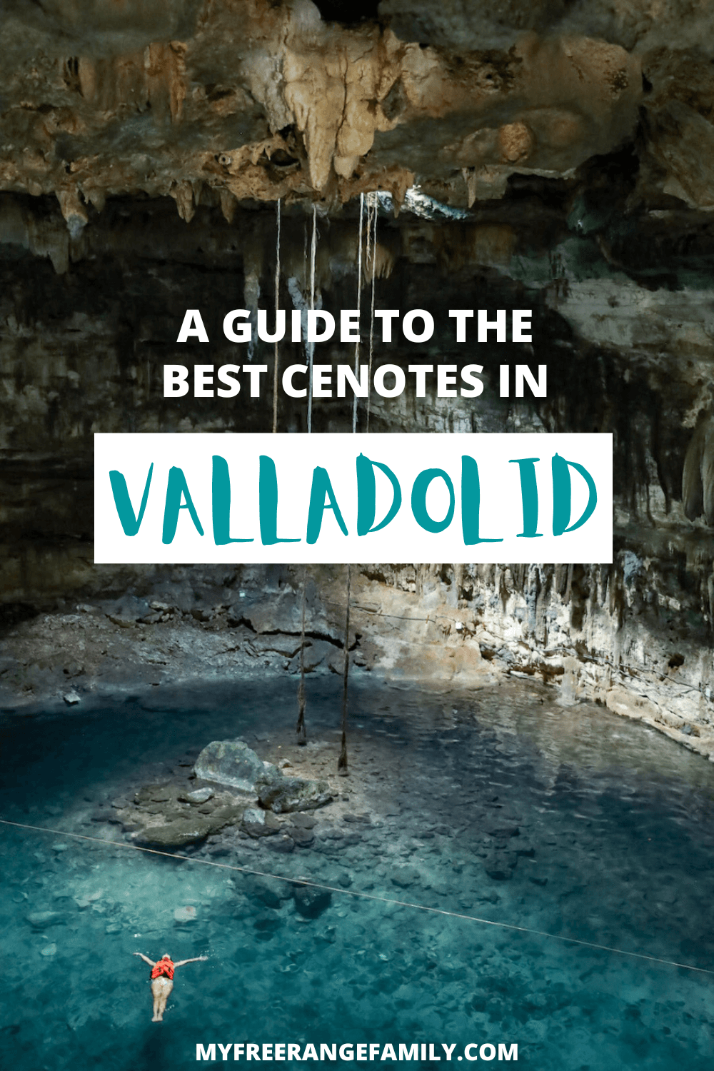 A pin for saving a cenote guide to Valladolid
