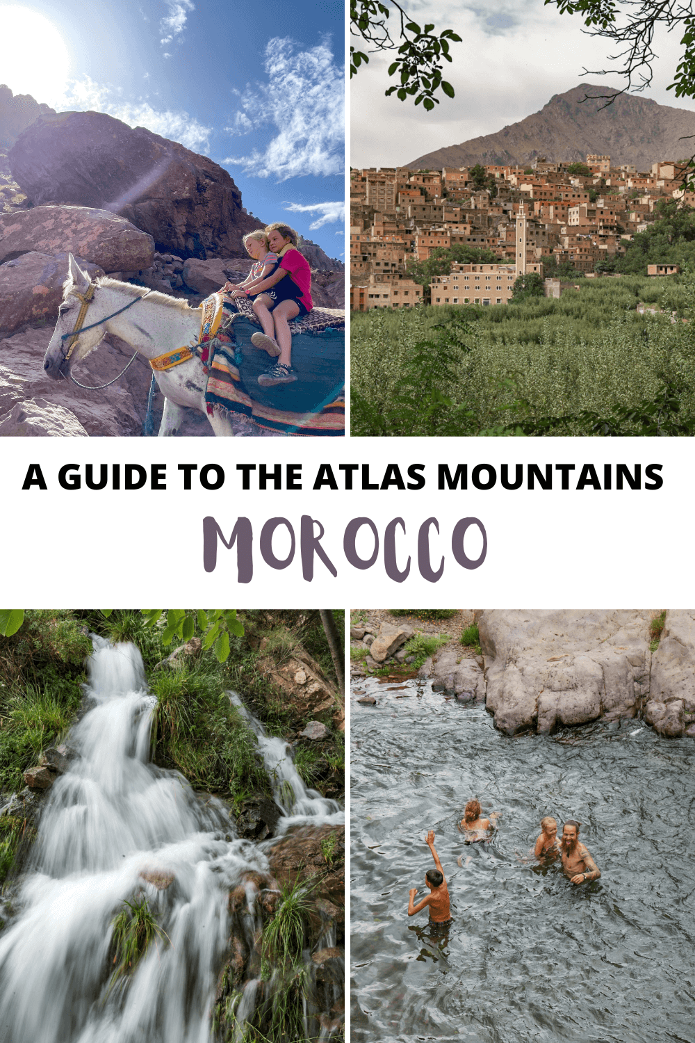 Pins for an Atlas Mountain range guided tour review
