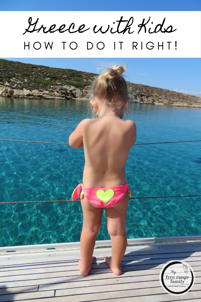 Greece with kids - Sailing with kids in Greece