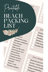 Family Beach Vacation Packing List