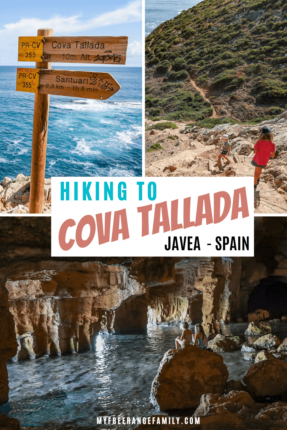 Images from the Cova Tallada trail.
