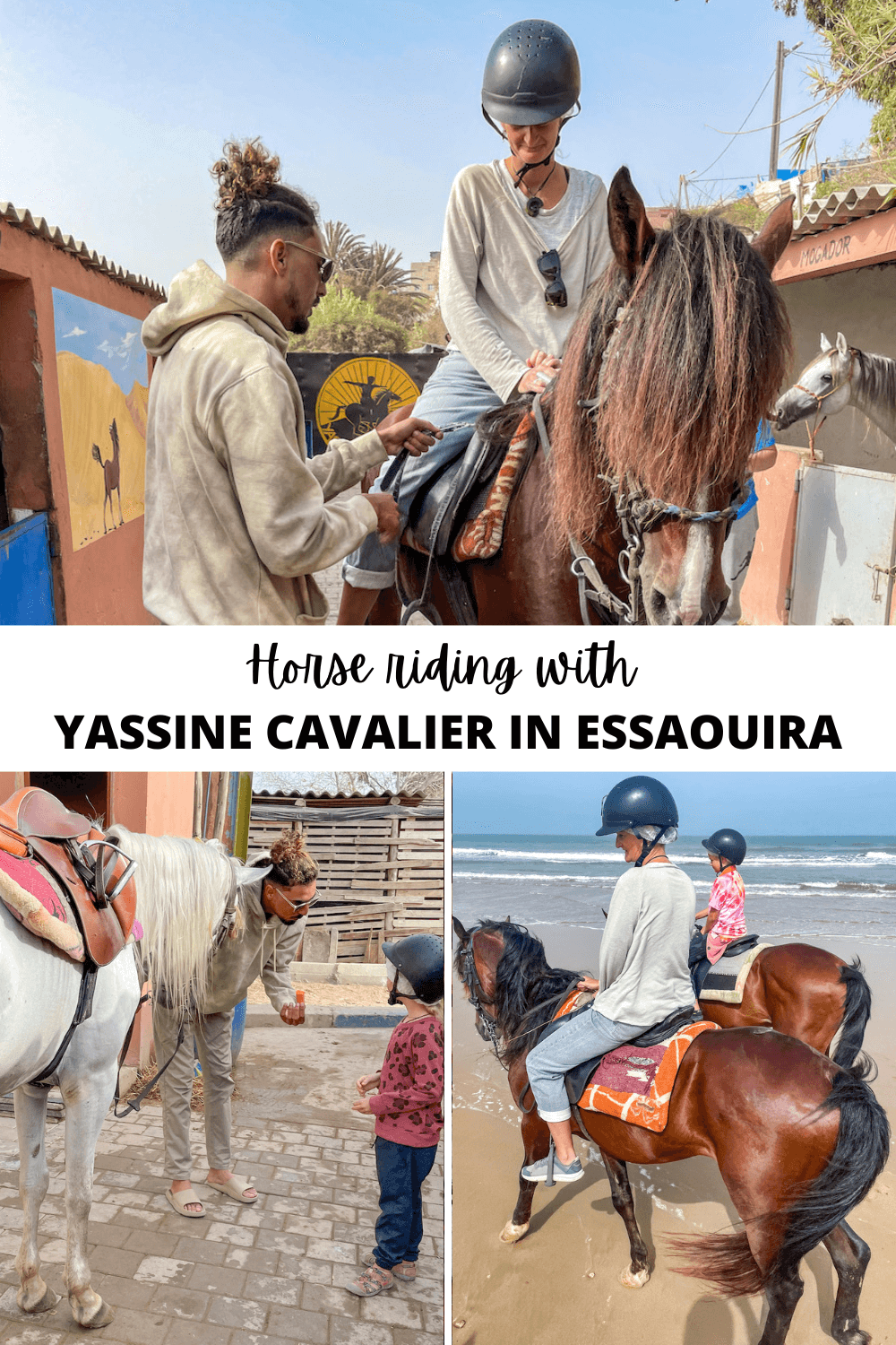 Yassine Cavalier horse riding tours in Essaouira Morocco